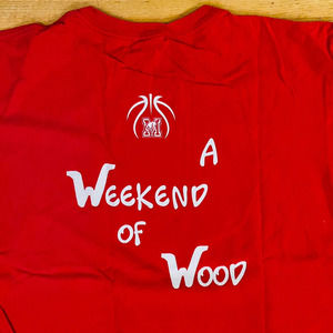 Jerzees Muhlenberg College Mules Scotty Wood 2010 Heavyweight Cotton Red T Shirt